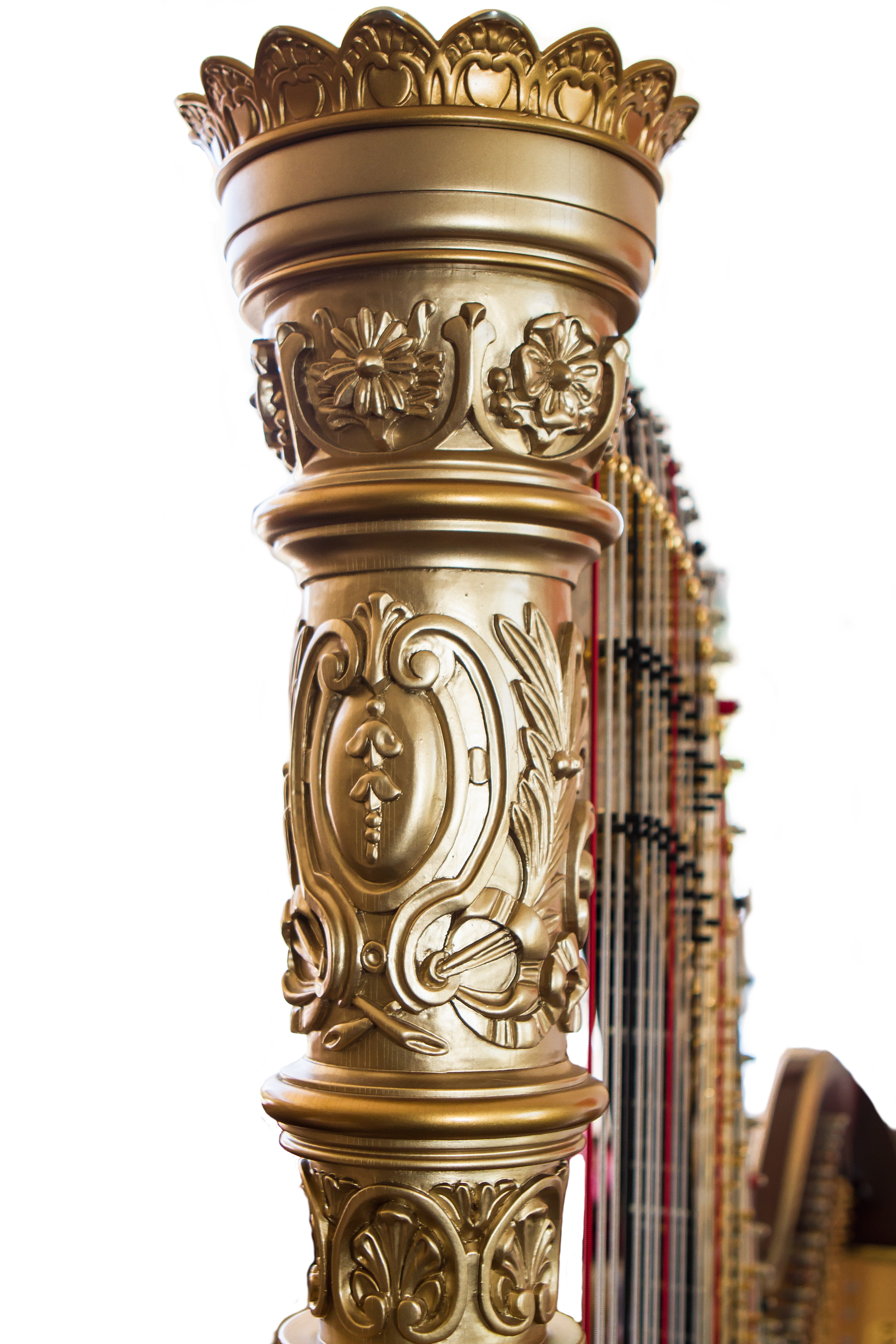 Columna de arpa